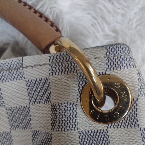 💯% Authentic XXL Louis Vuitton Artsy GM Azur - Picture 10 of 15